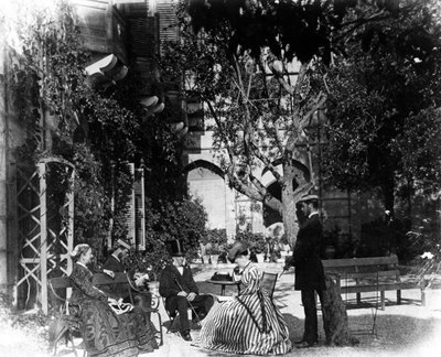 I giardini del Convento, Gibilterra, c.1868 da English Photographer